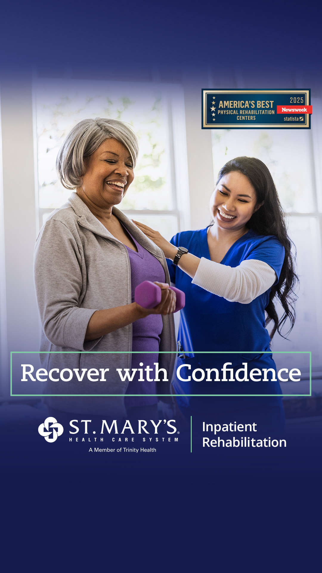 St. Mary's Health Care System Facebook ad