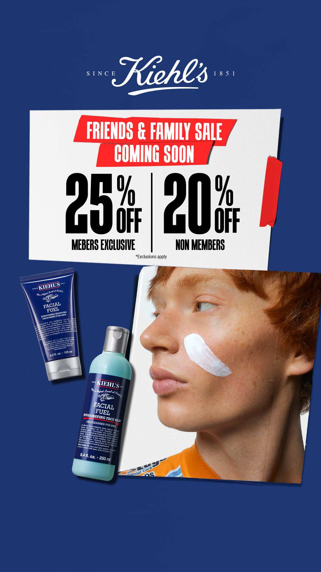 Kiehl's Facebook ad