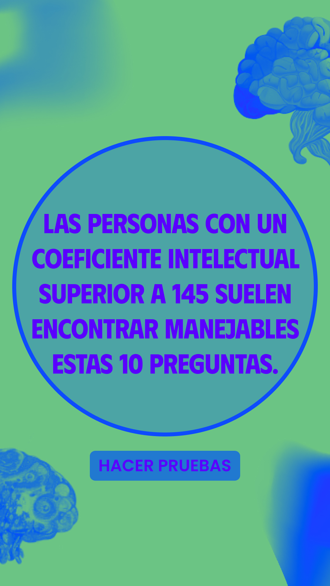 Test internacional de CI Facebook ad: Haz el test y comprueba tu CI