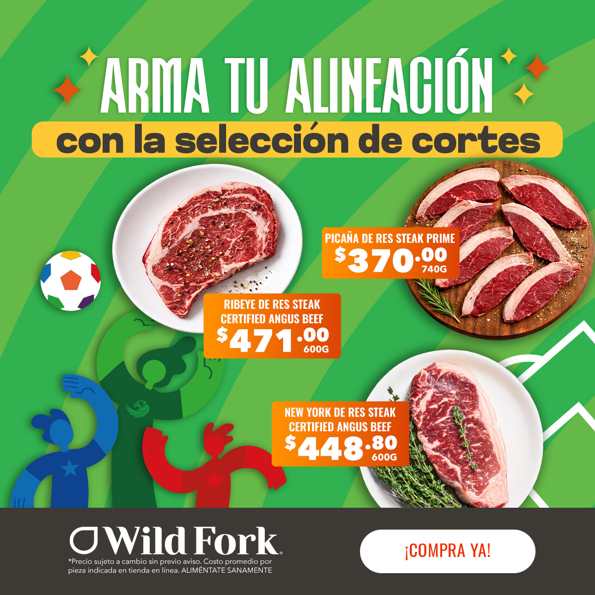 WildFork.mx Facebook ad