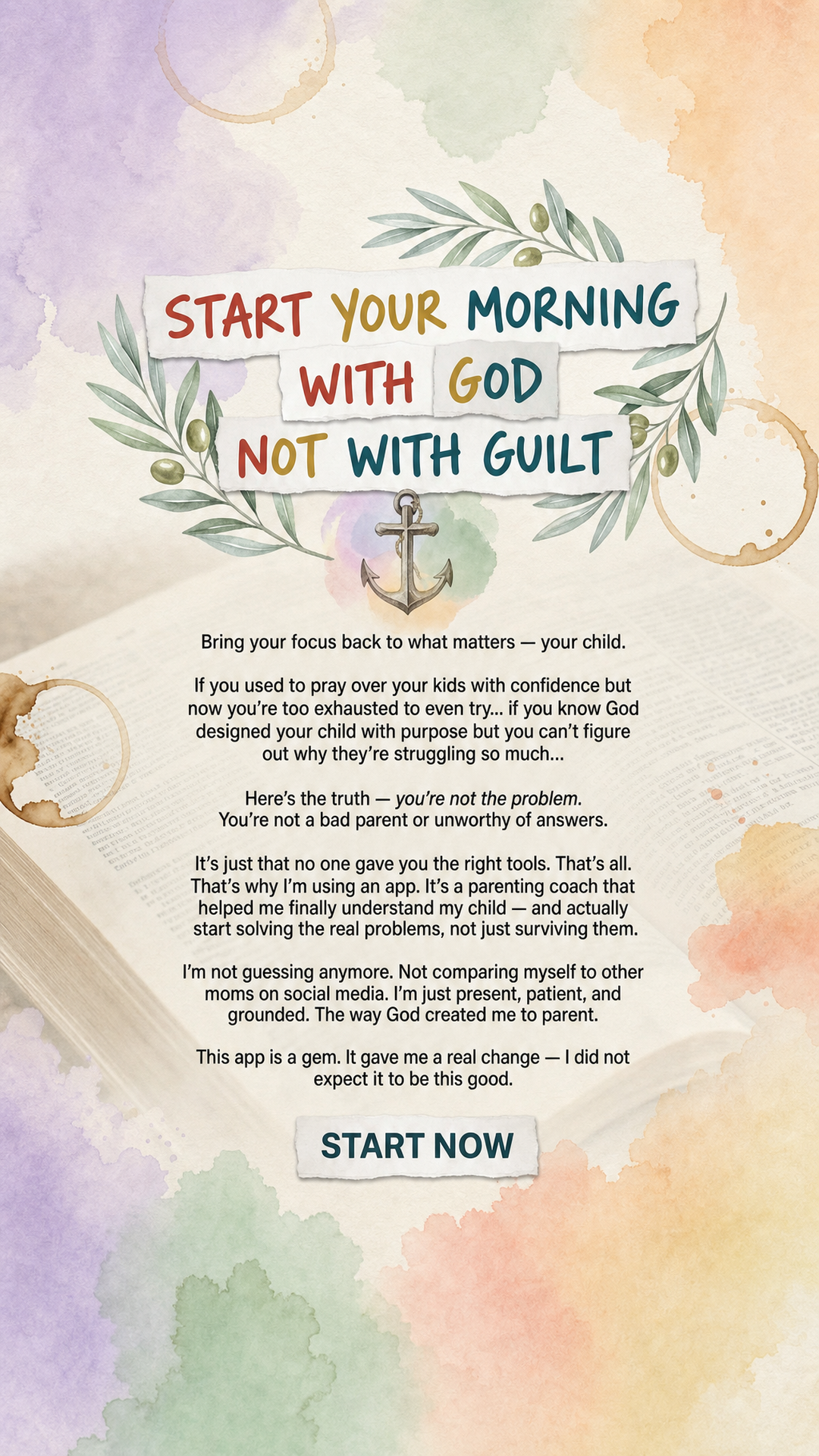 Kidology - Raising with faith Facebook ad