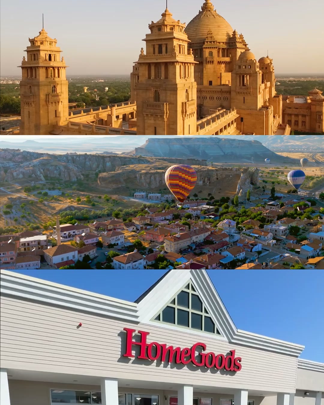 HomeGoods Facebook ad: NEW limited-time collection
