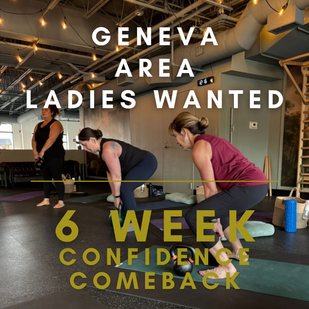 Strongoo Facebook ad: 6-Week Confidence Comeback