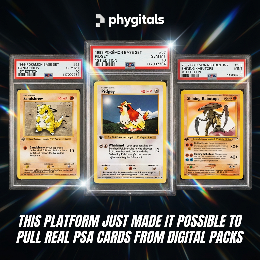 Phygitals Facebook ad