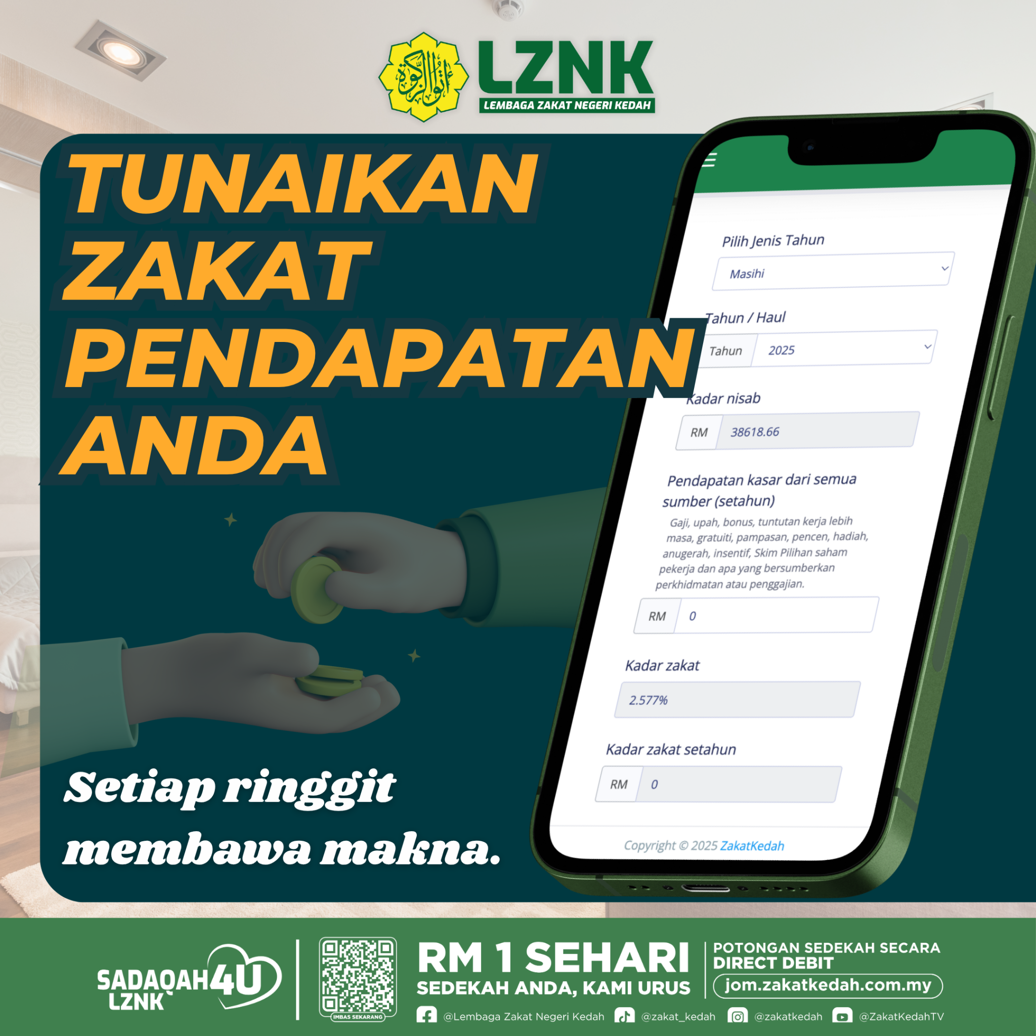 Lembaga Zakat Negeri Kedah Darul Aman Facebook ad