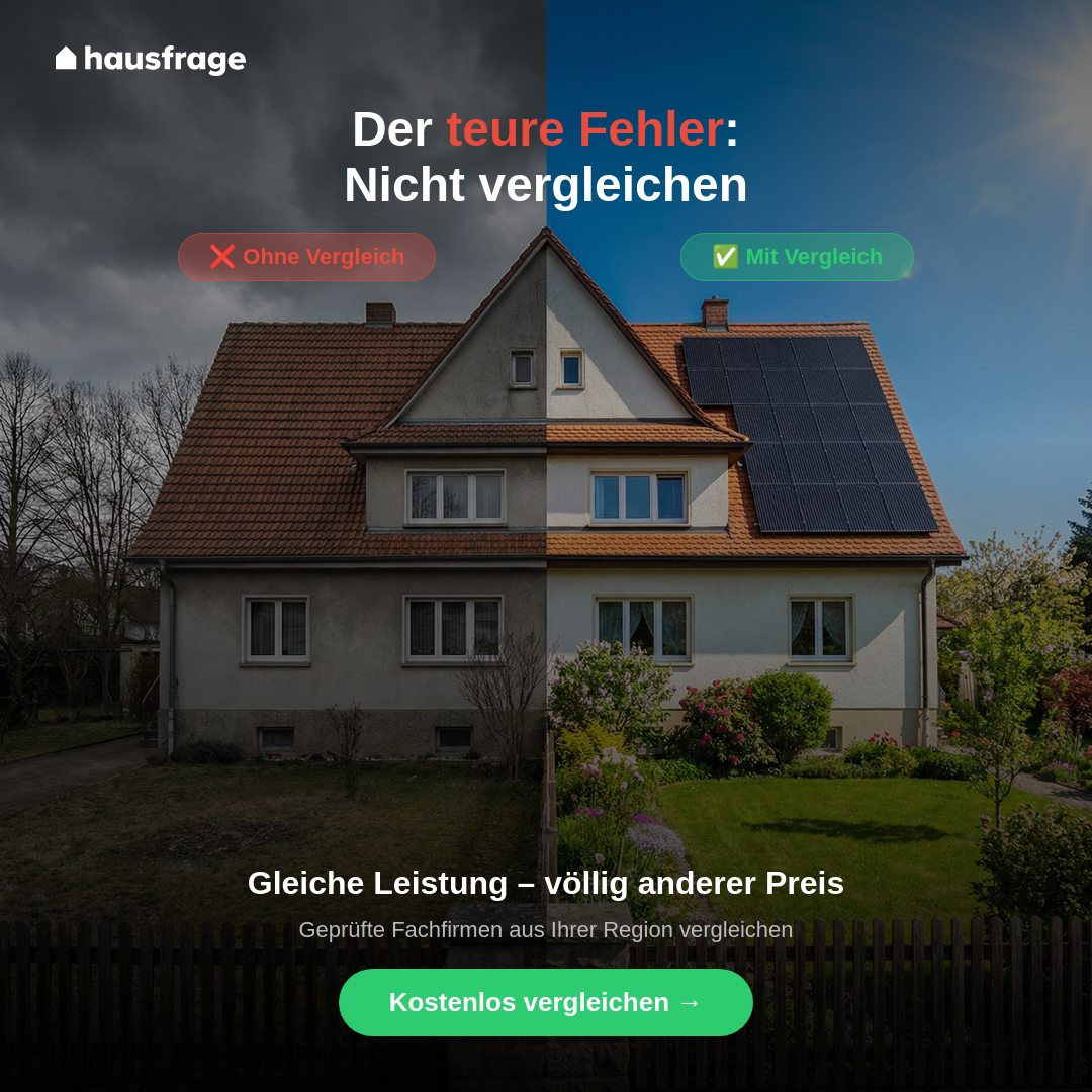 Hausfrage Facebook ad