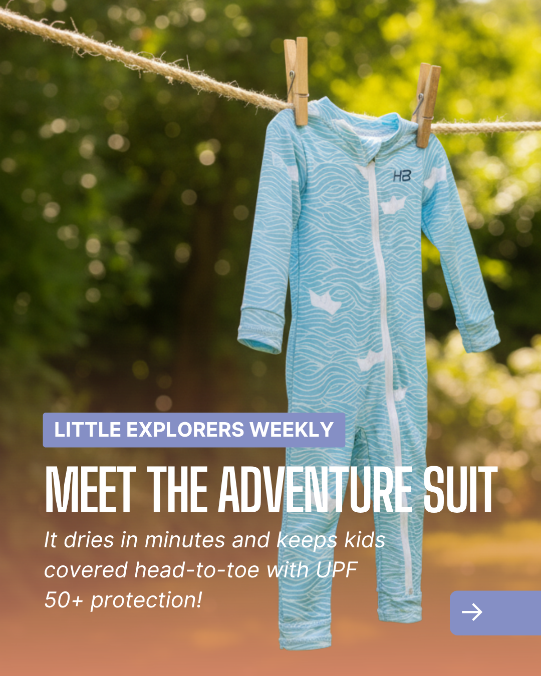 Hills2Beach Facebook ad: For the parents who pack half the house for a ‘quick beach…