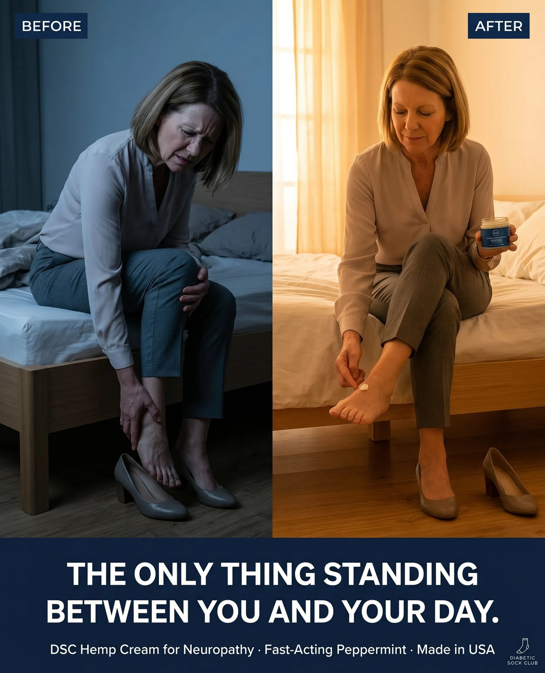 Diabetic Sock Club Facebook ad