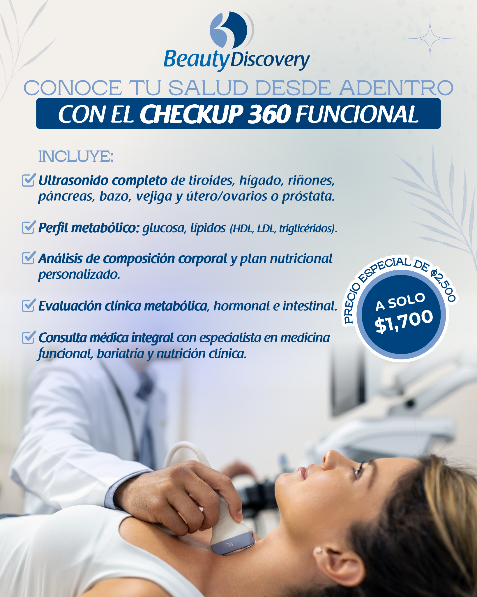 Beauty Discovery Facebook ad: En realidad estas bien? Como lo sabes?