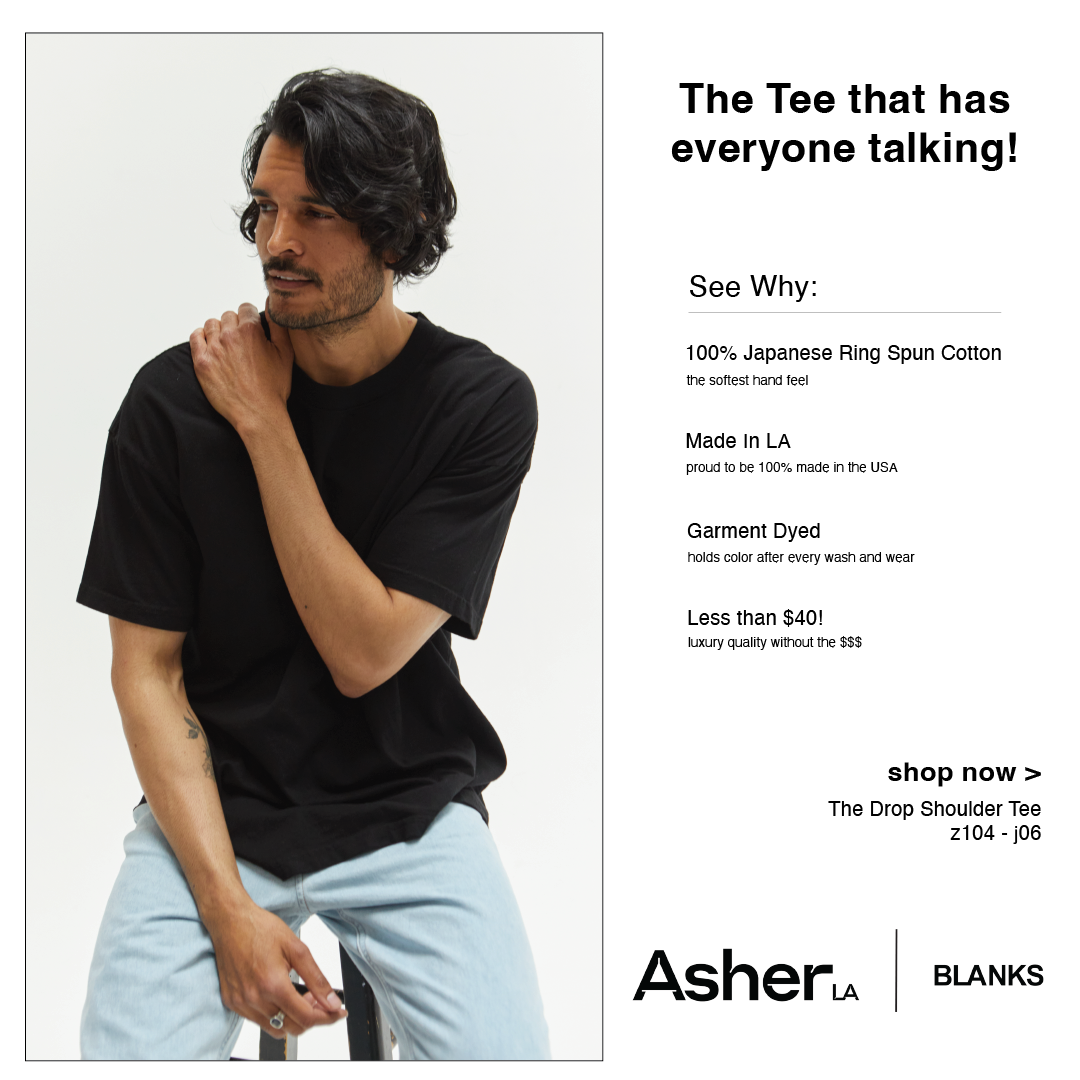 Asher Los Angeles Facebook ad: Completely made in LA!
