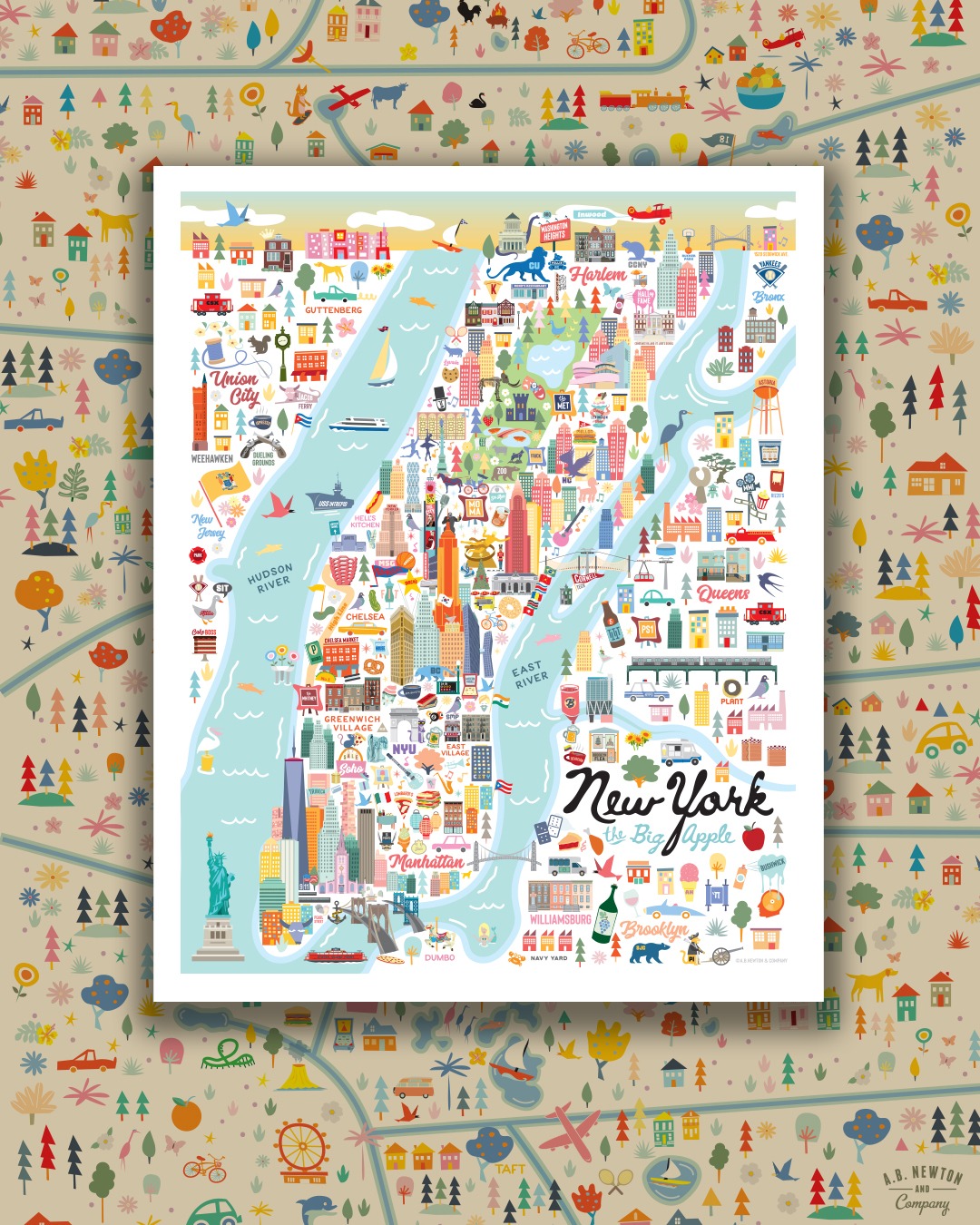 A. B. Newton and Company Facebook ad: Celebrate Your Love of the City!