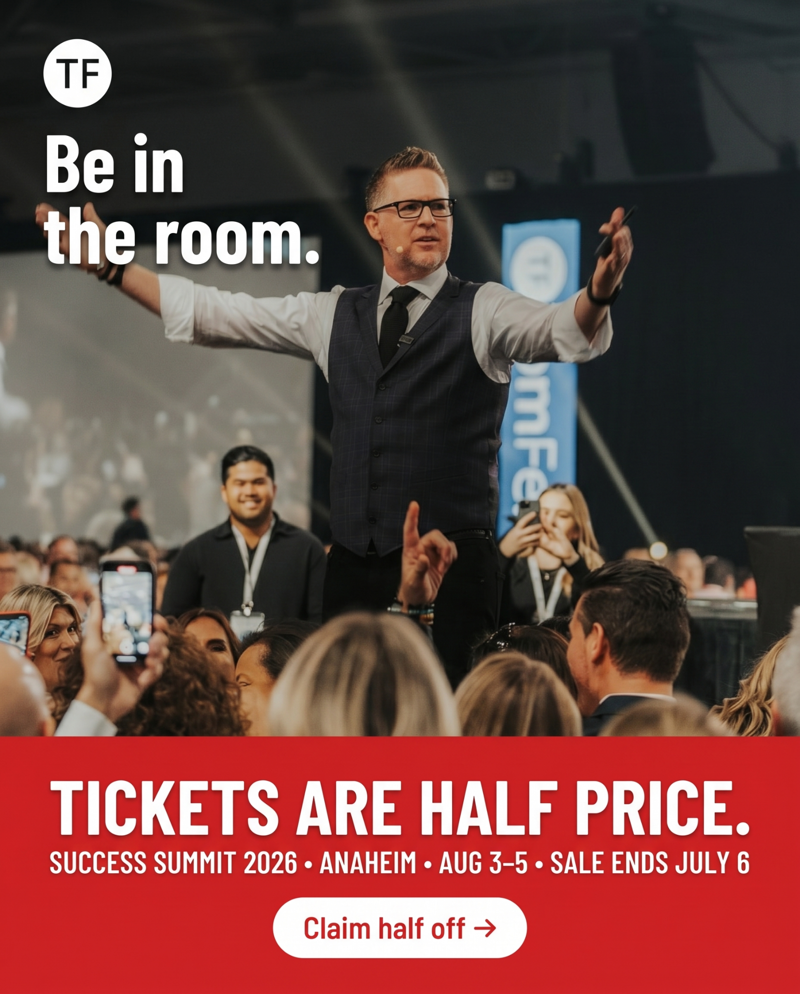 Tom Ferry Facebook ad