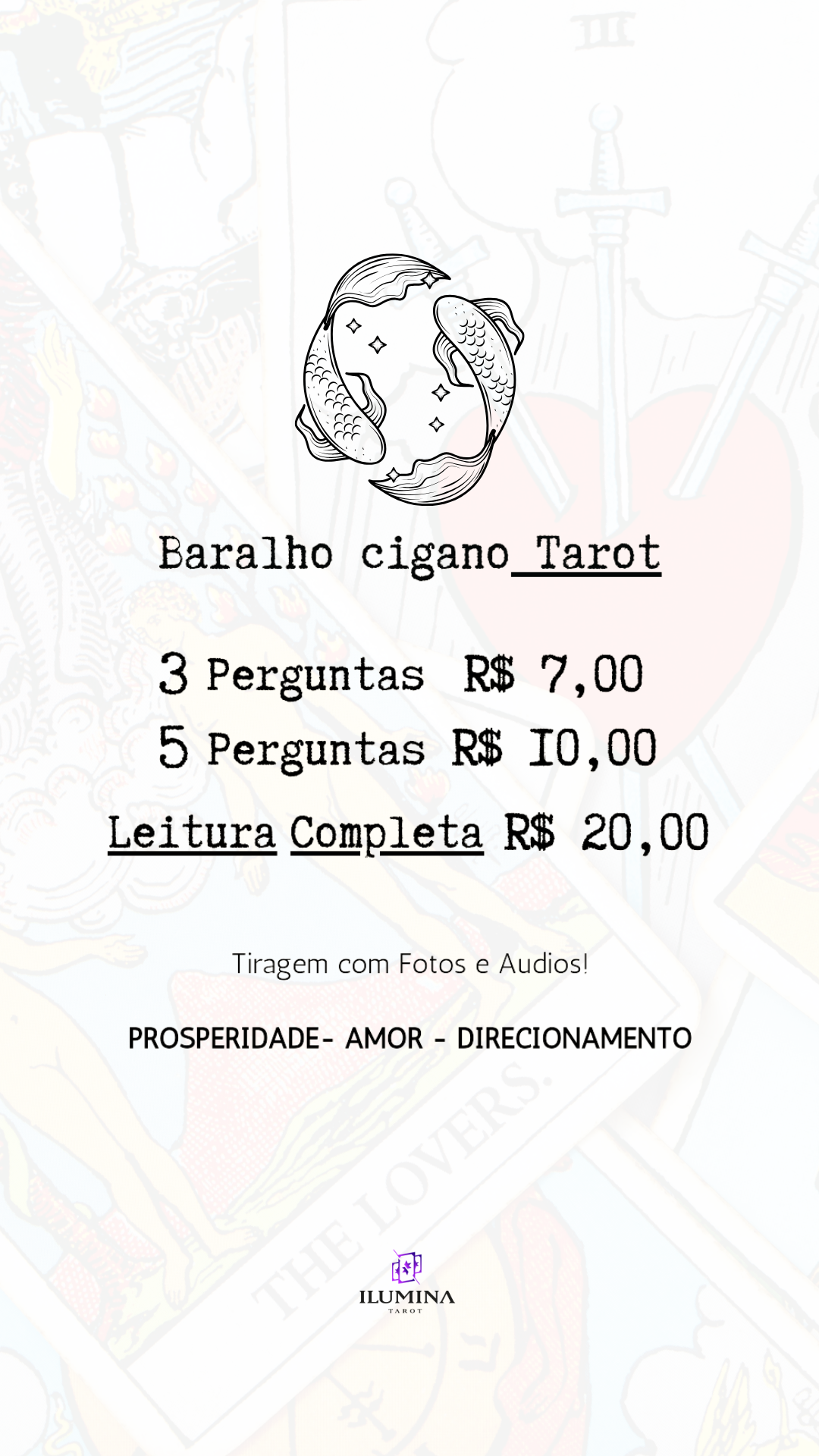 Melissa Tarot Facebook ad