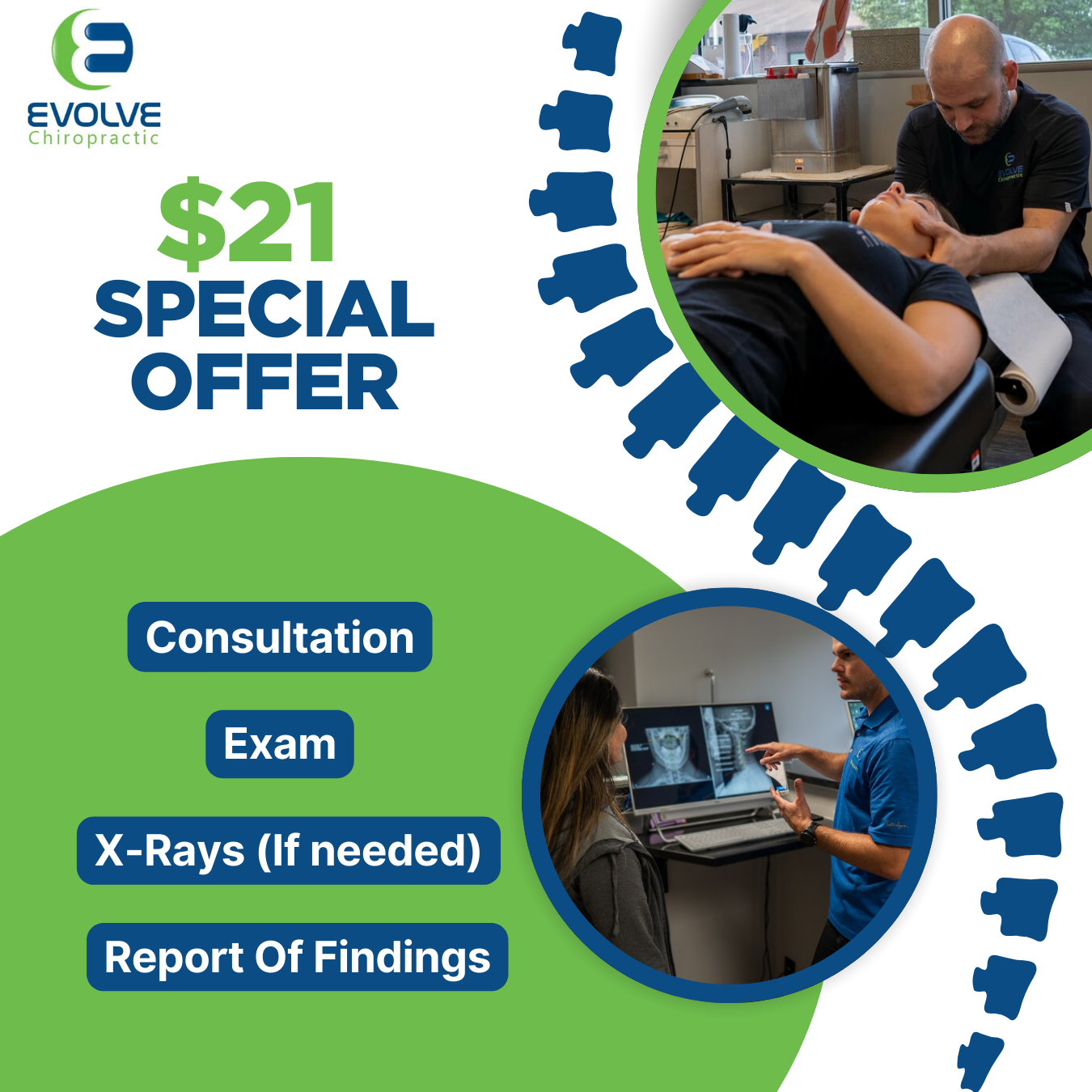 Evolve Chiropractic Barrington Facebook ad