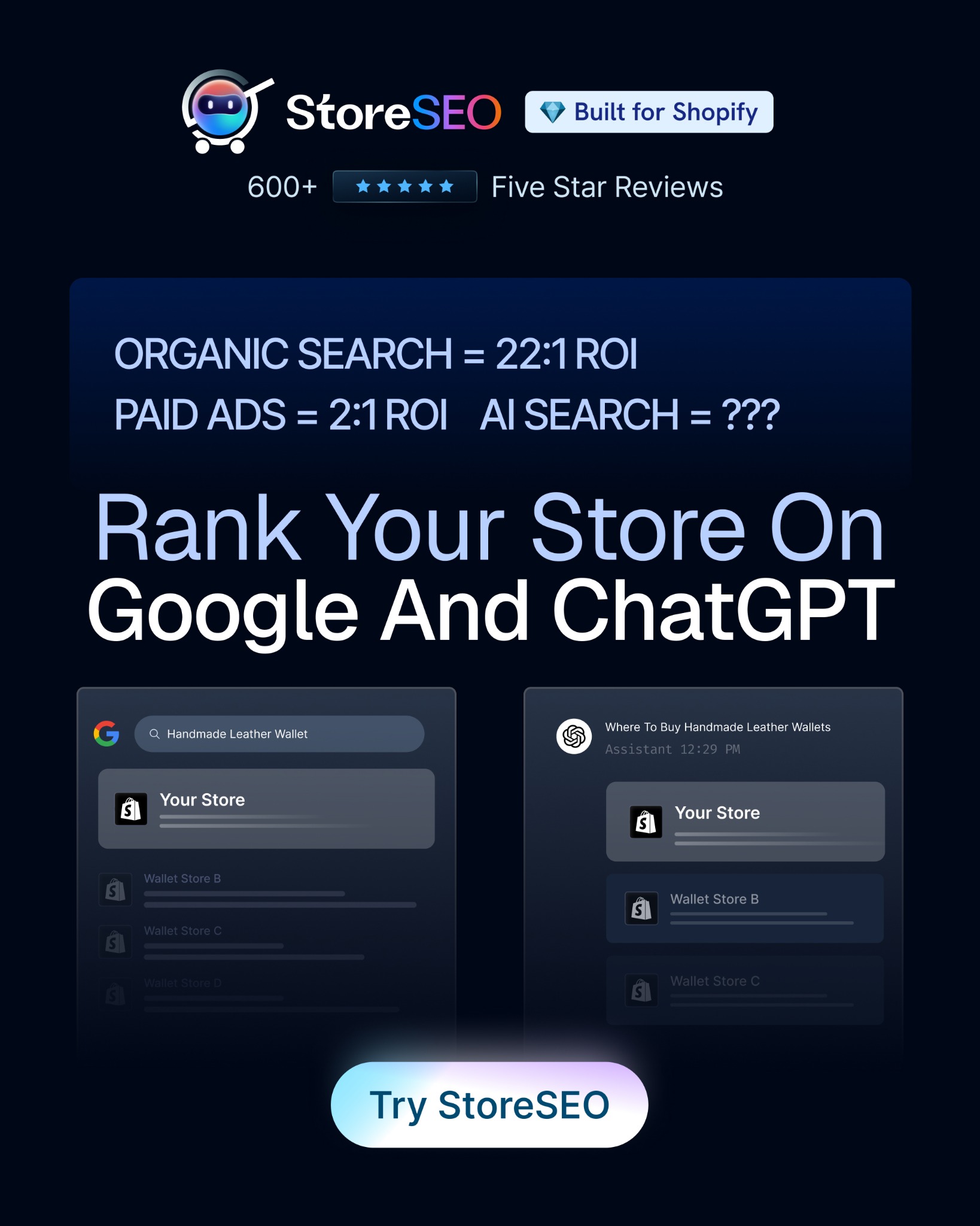 StoreSEO Facebook ad