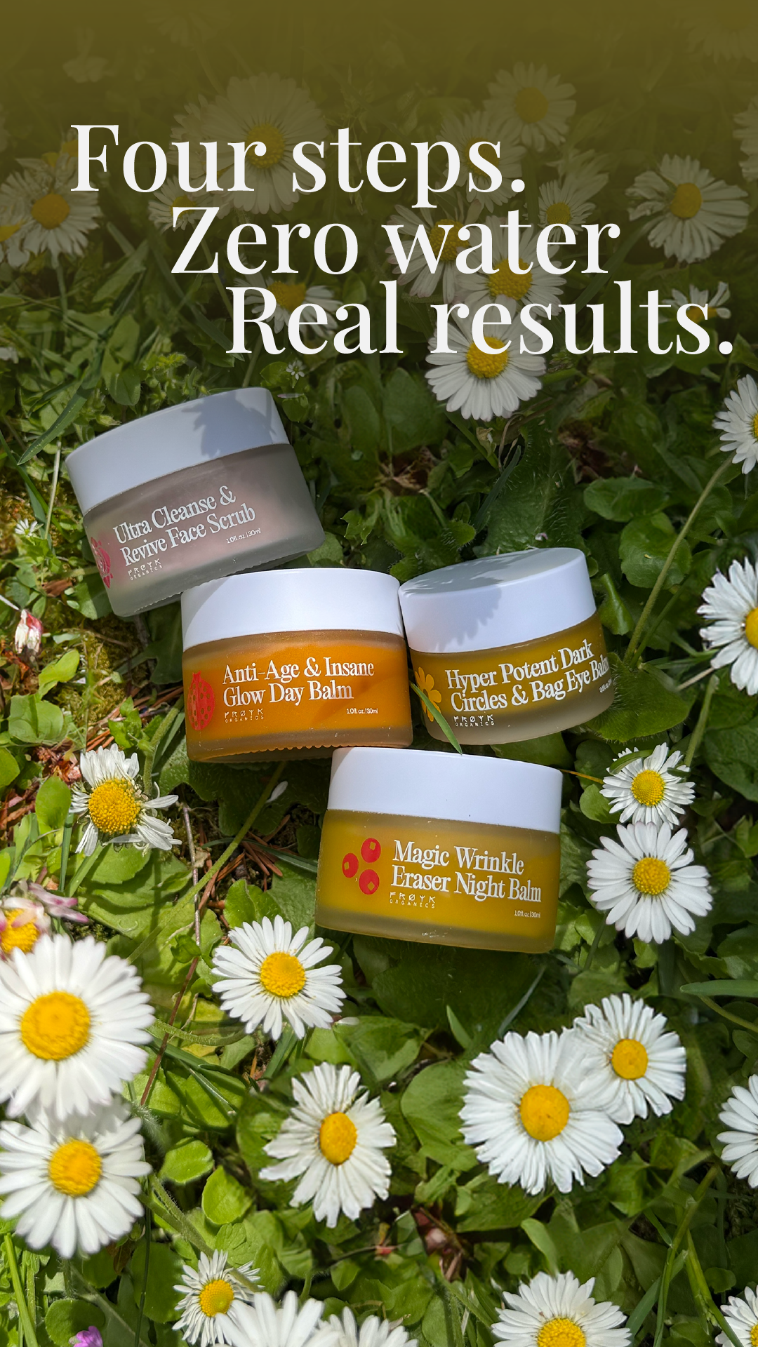 Frøya Organics Facebook ad from Jul 17, 2026