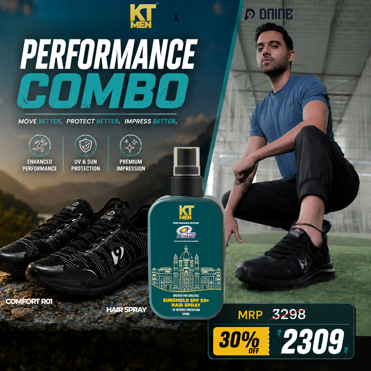 KT MEN Facebook ad