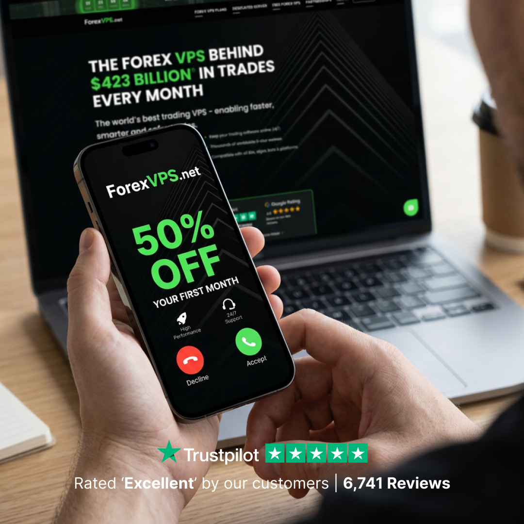 ForexVPS.net Facebook ad: Built for Traders!