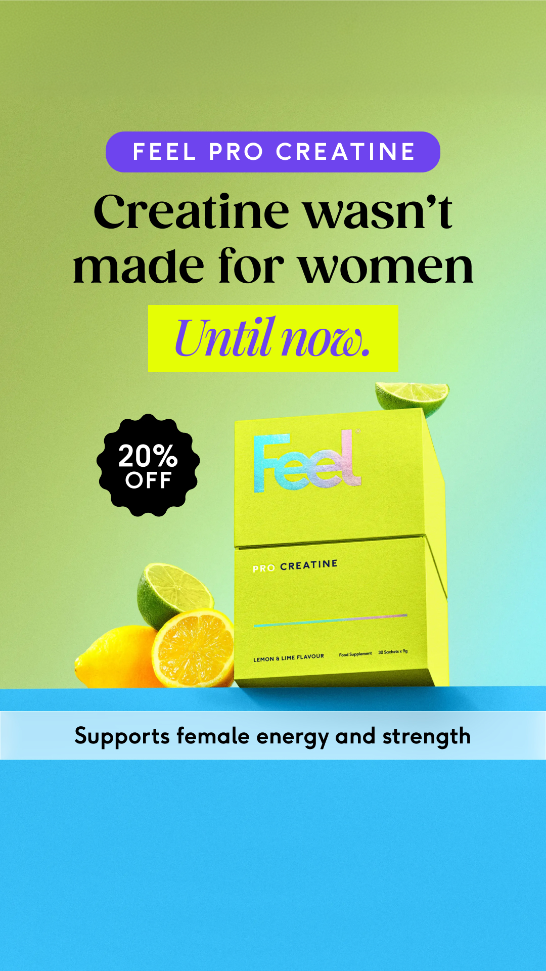 Feel Facebook ad