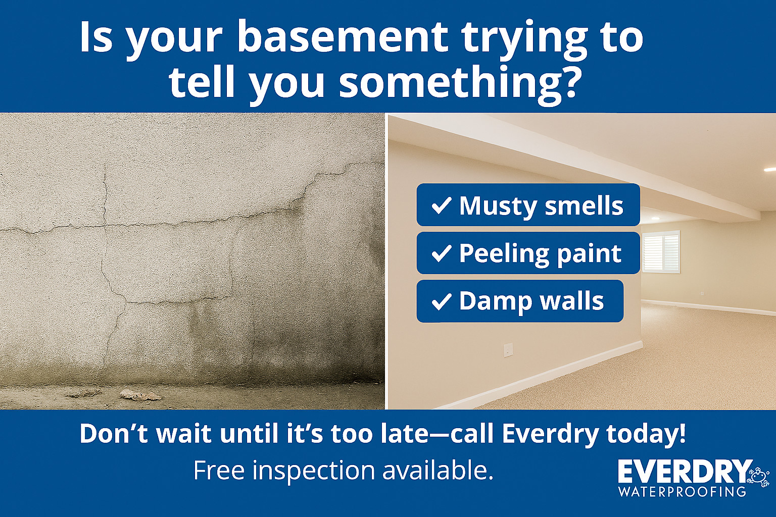 Everdry Waterproofing of Pittsburgh Facebook ad