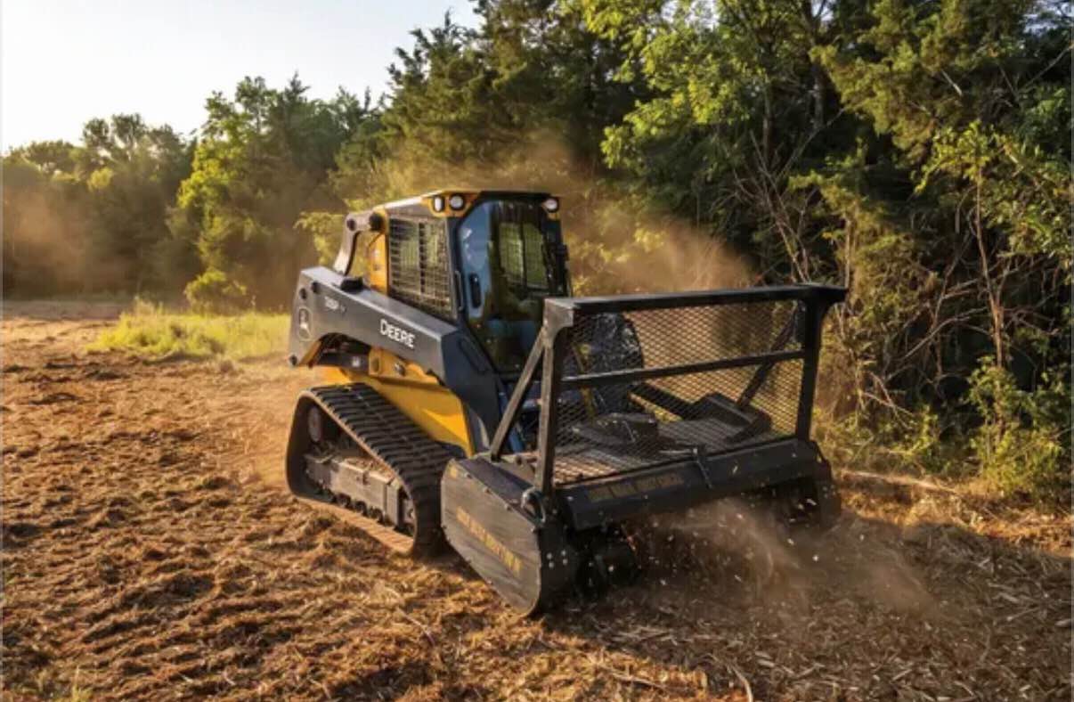 Richard Yarber Facebook ad: 72 Forestry Mulcher John deer 335p