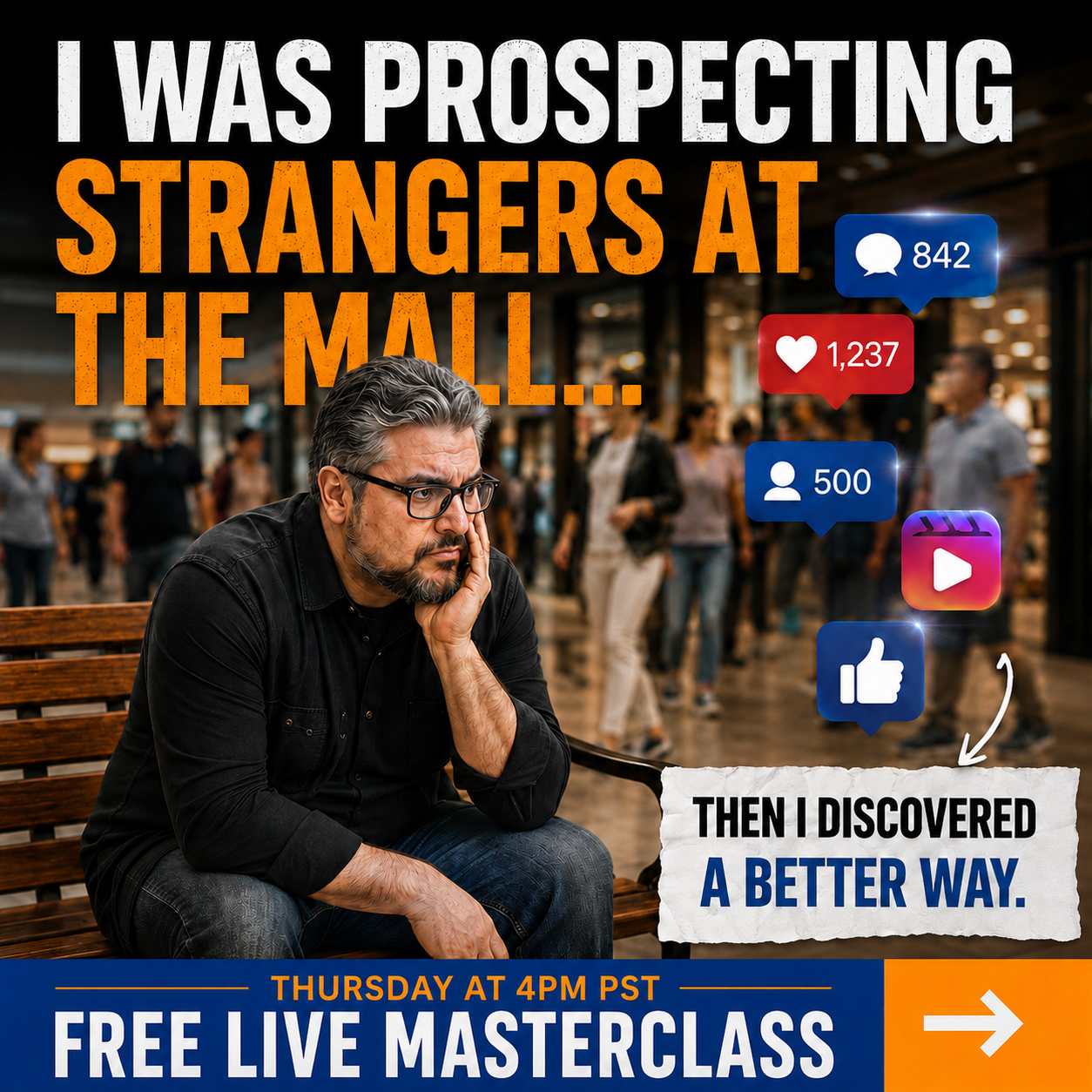 Attraction Marketing Facebook ad
