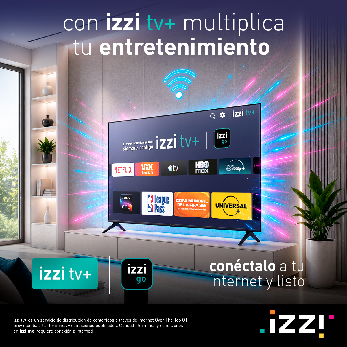 izzi telecom Facebook ad