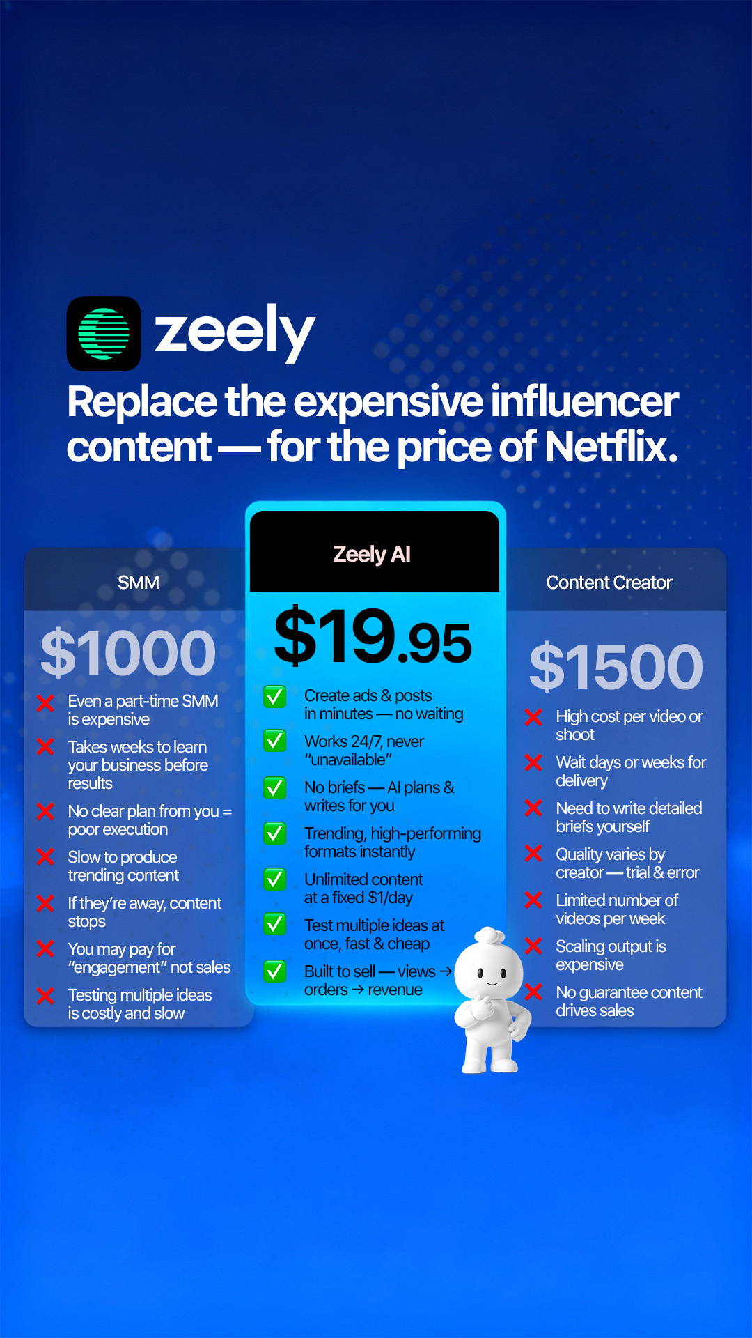 Zeely Facebook ad