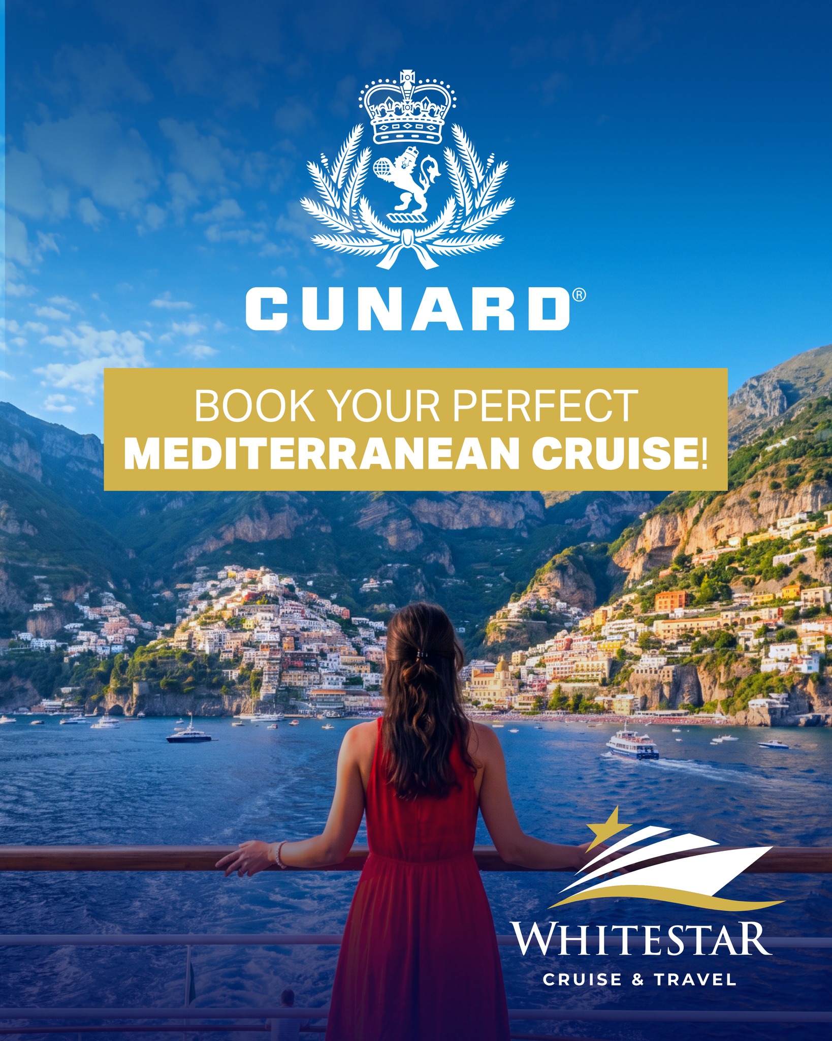 Whitestar Cruise and Travel Facebook ad