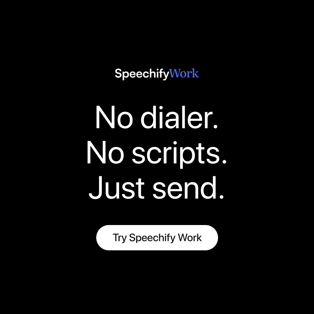 Speechify Facebook ad