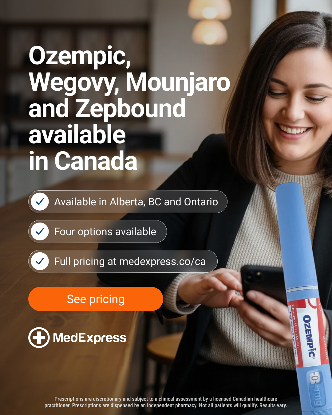 MedExpress Facebook ad