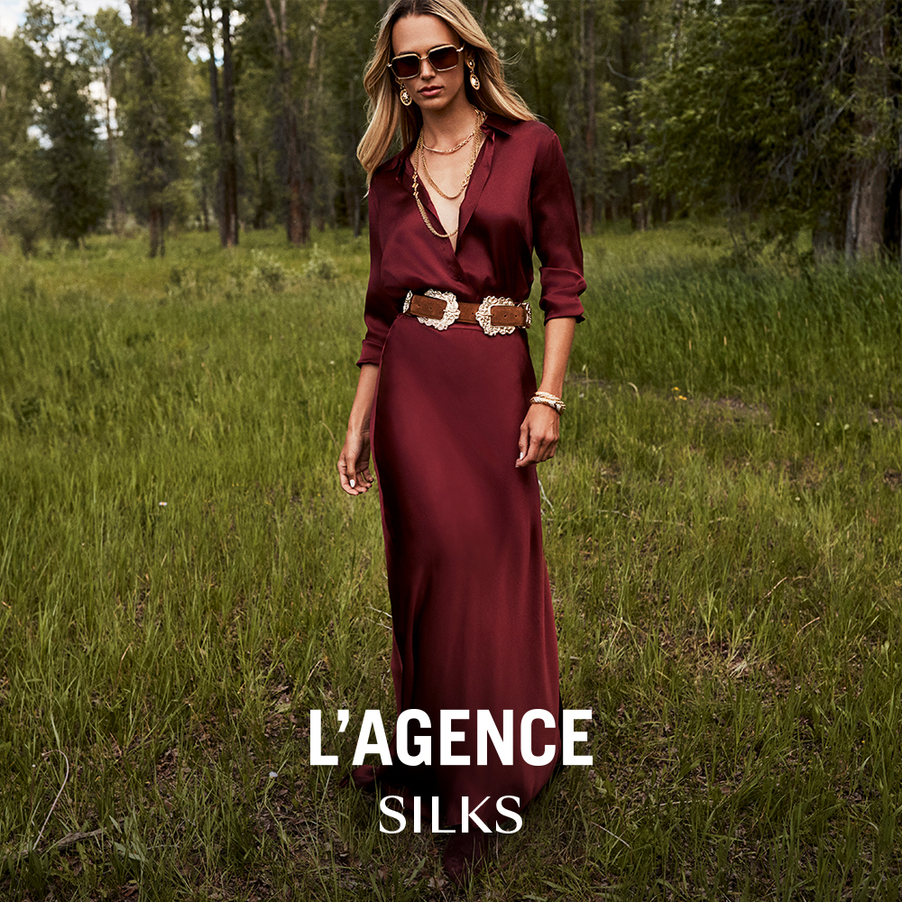 L'AGENCE Facebook ad: The Silk Collection