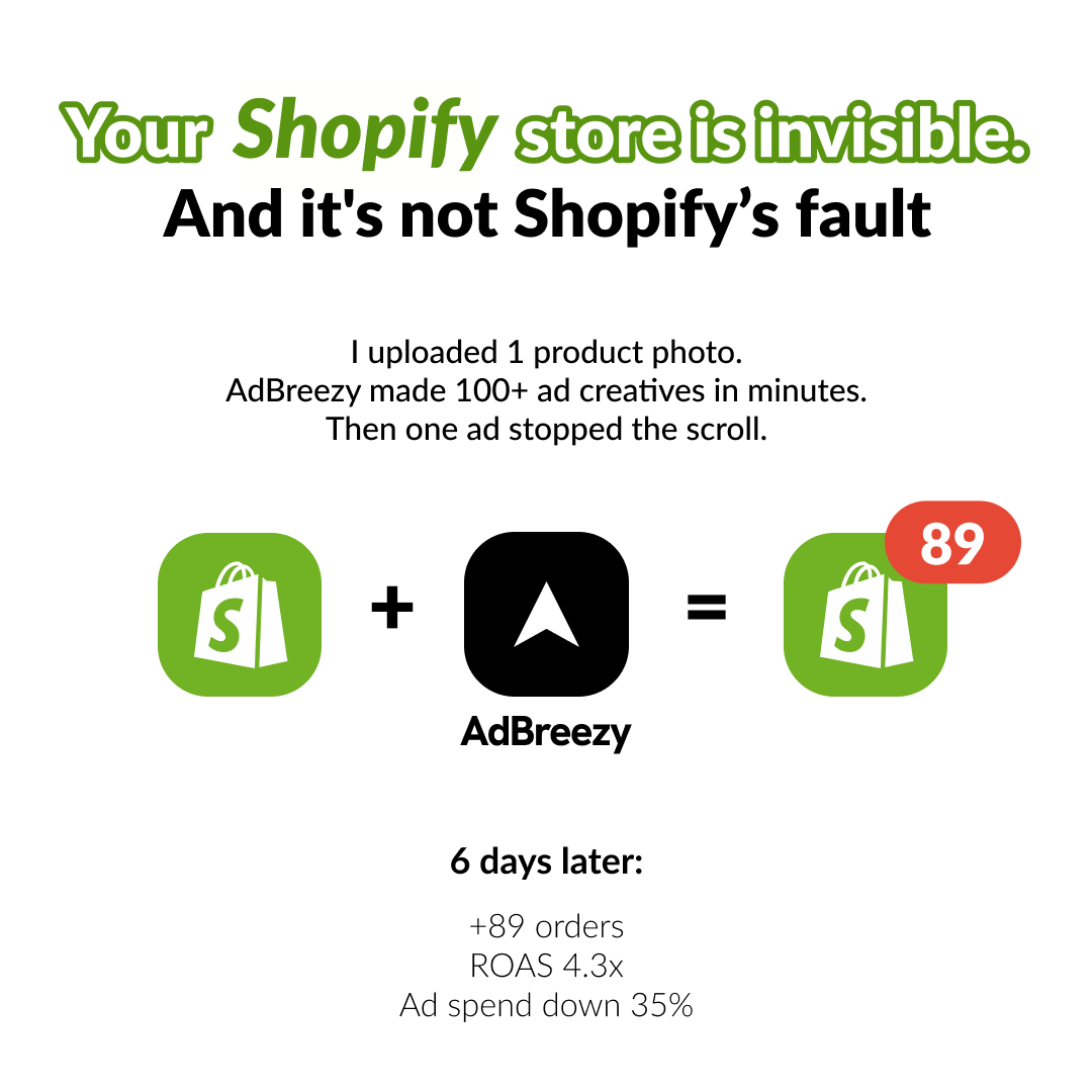 AdBreezy Facebook ad