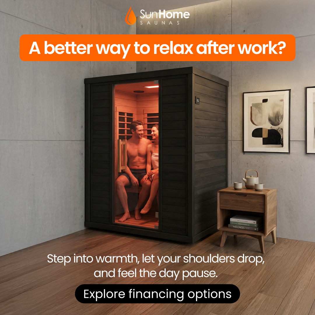 Sun Home Saunas Facebook ad