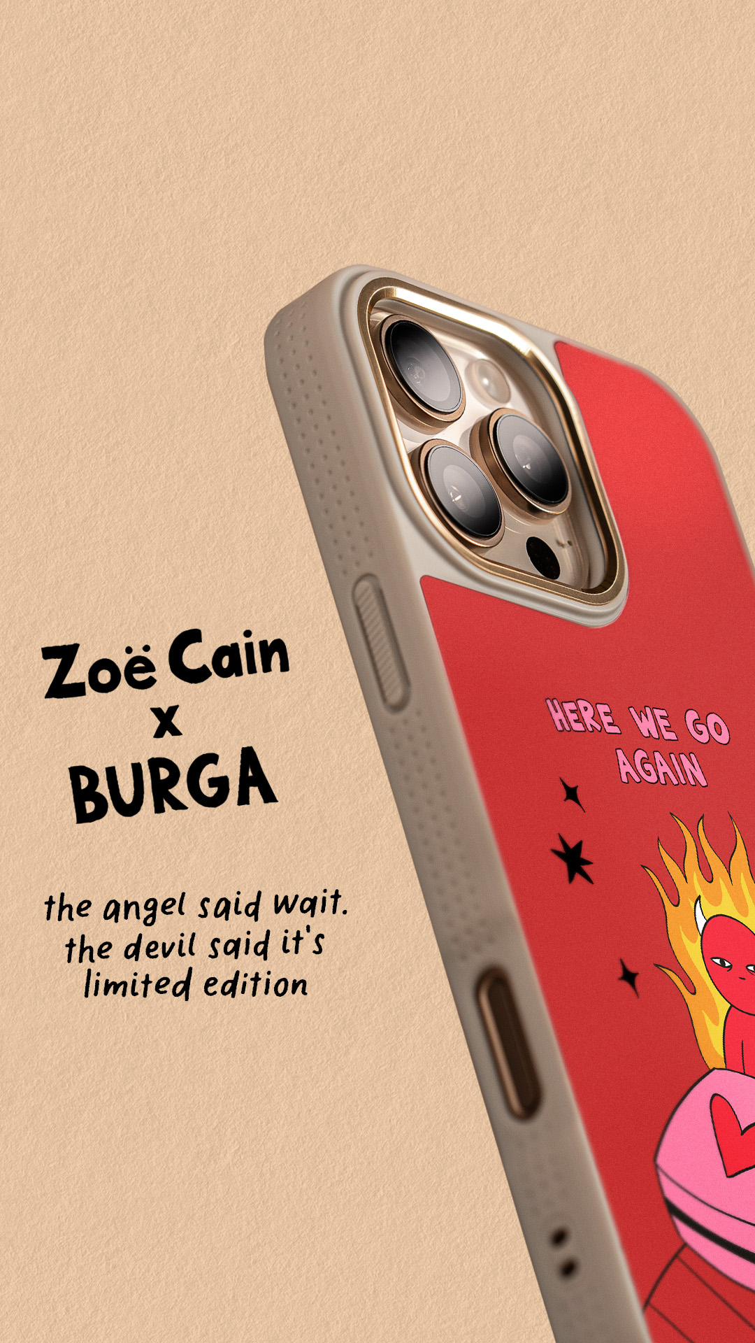 BURGA Facebook ad
