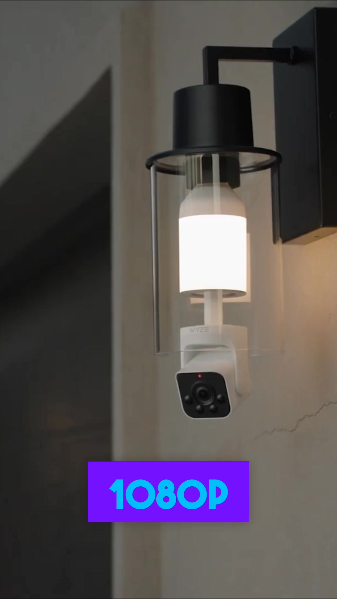 Wyze Facebook ad: Lightbulb with a Camera Inside