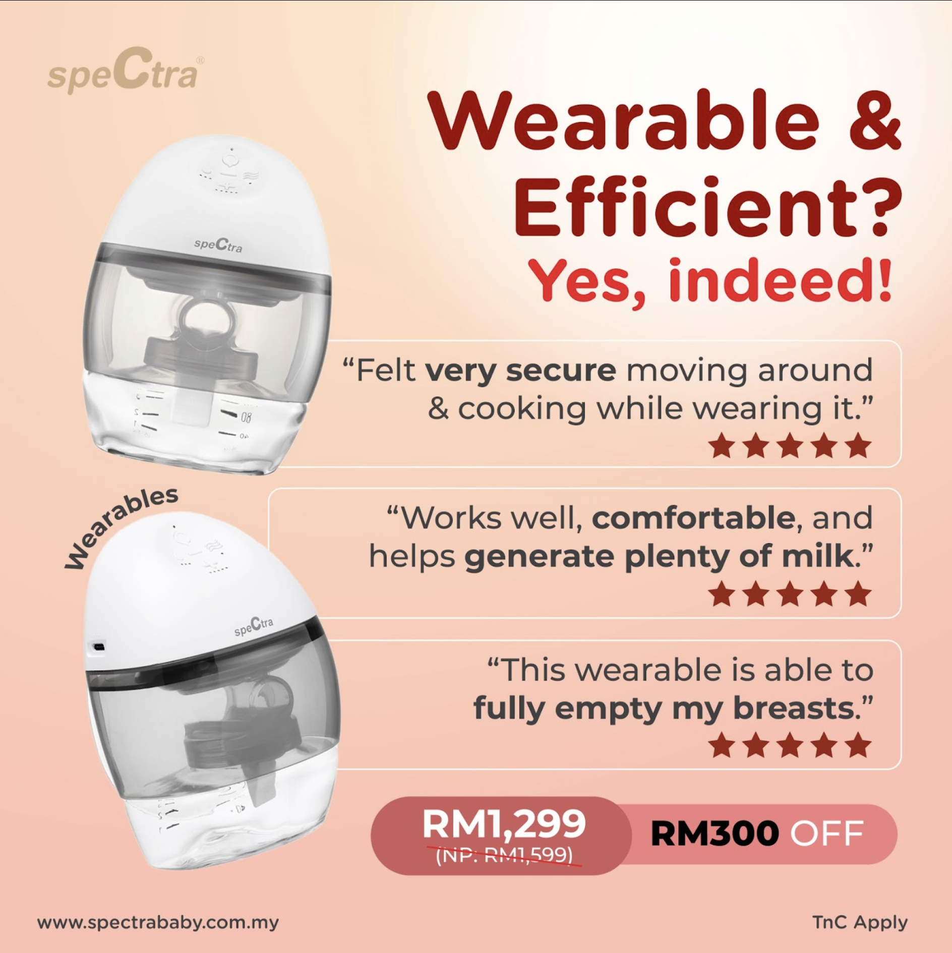 Spectra Baby Malaysia Facebook ad