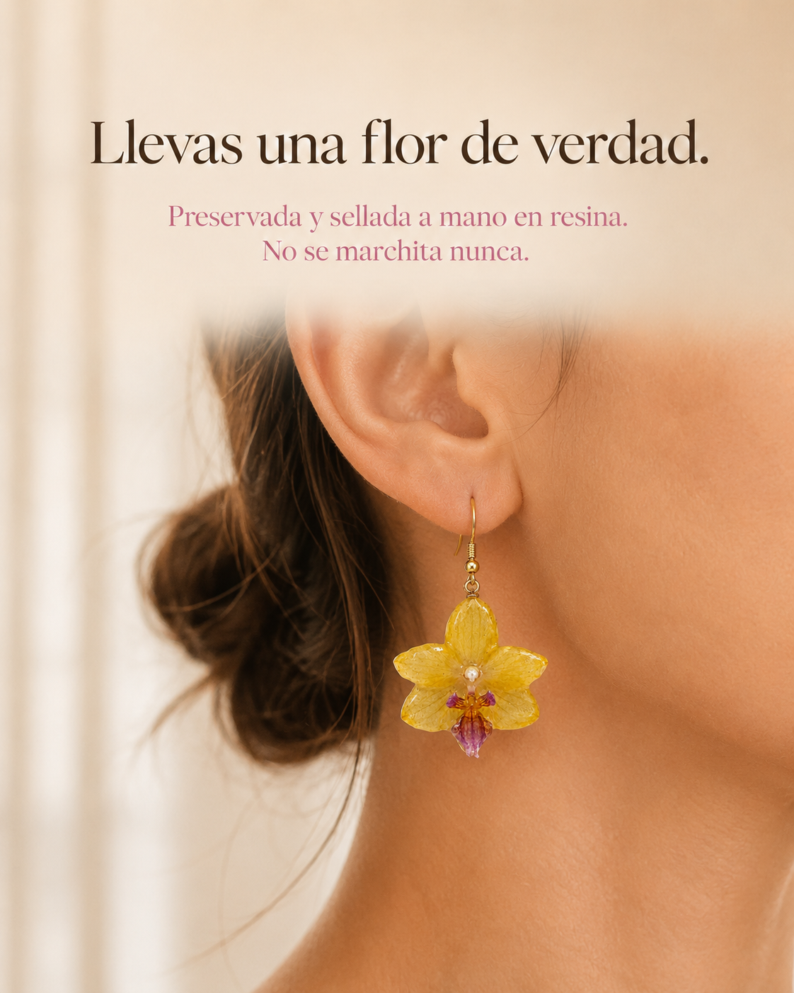 Eterna by Zahara Facebook ad: La belleza de una flor real, para siempre