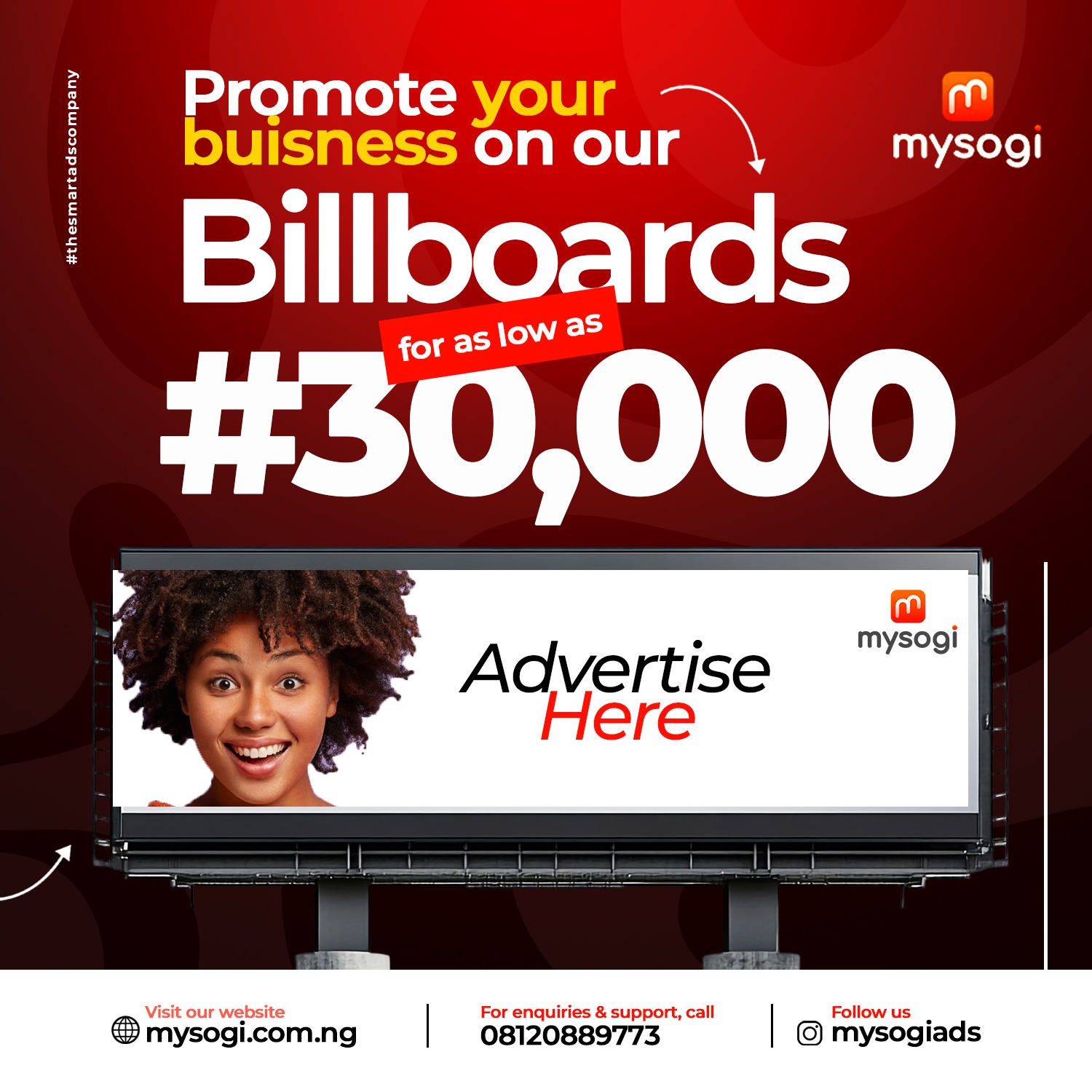 Mysogi Ads Facebook ad: Promote Your Brand!