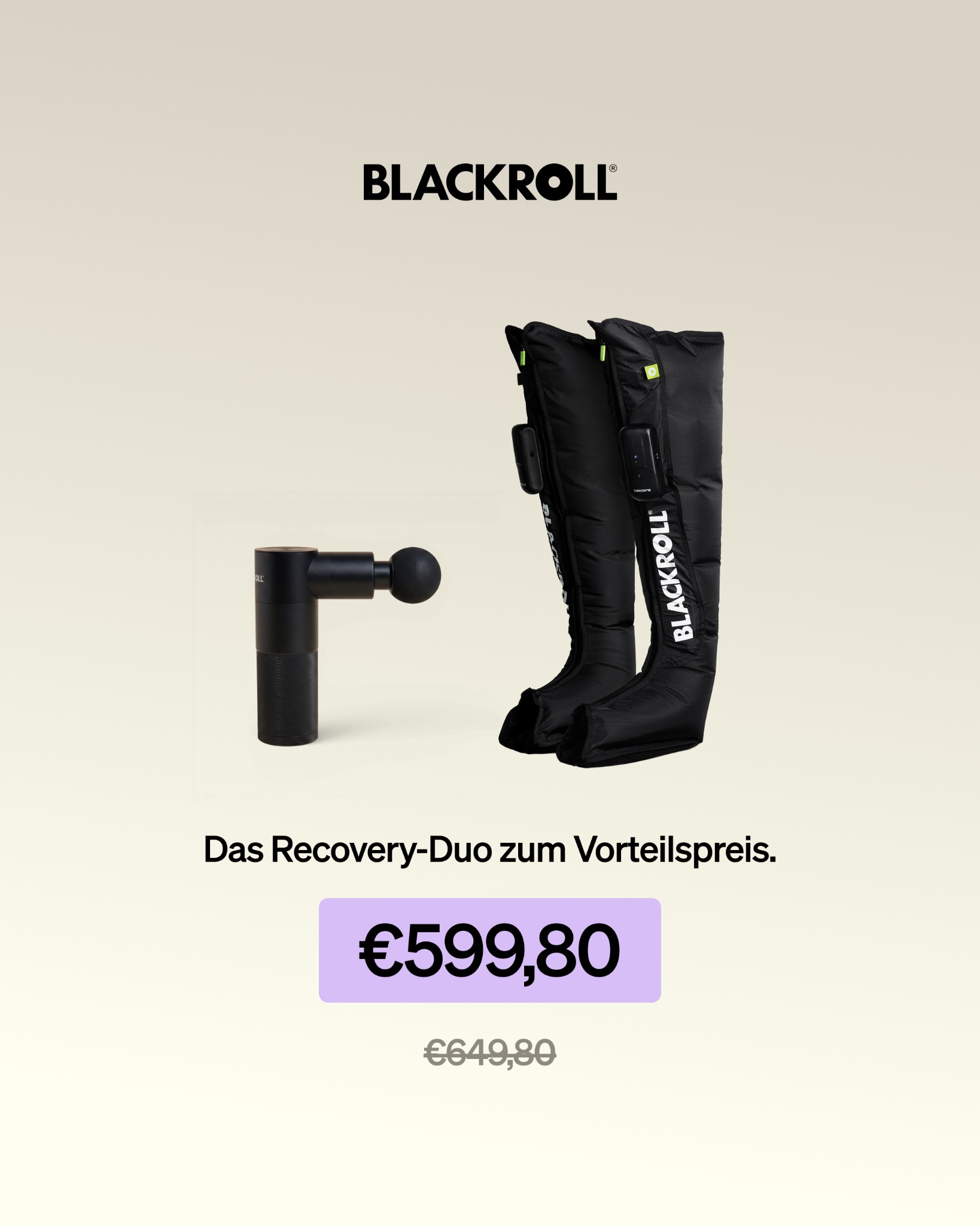Blackroll Facebook ad