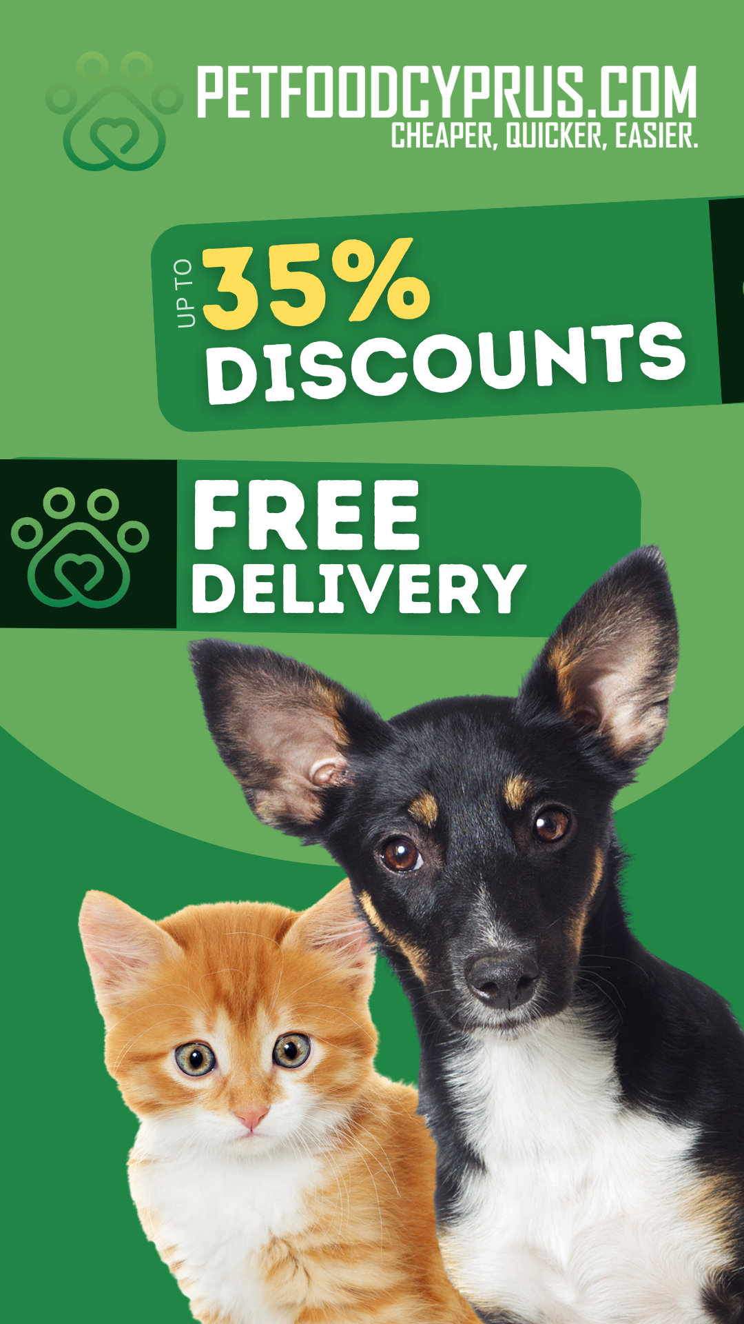 Pet Food Cyprus Facebook ad