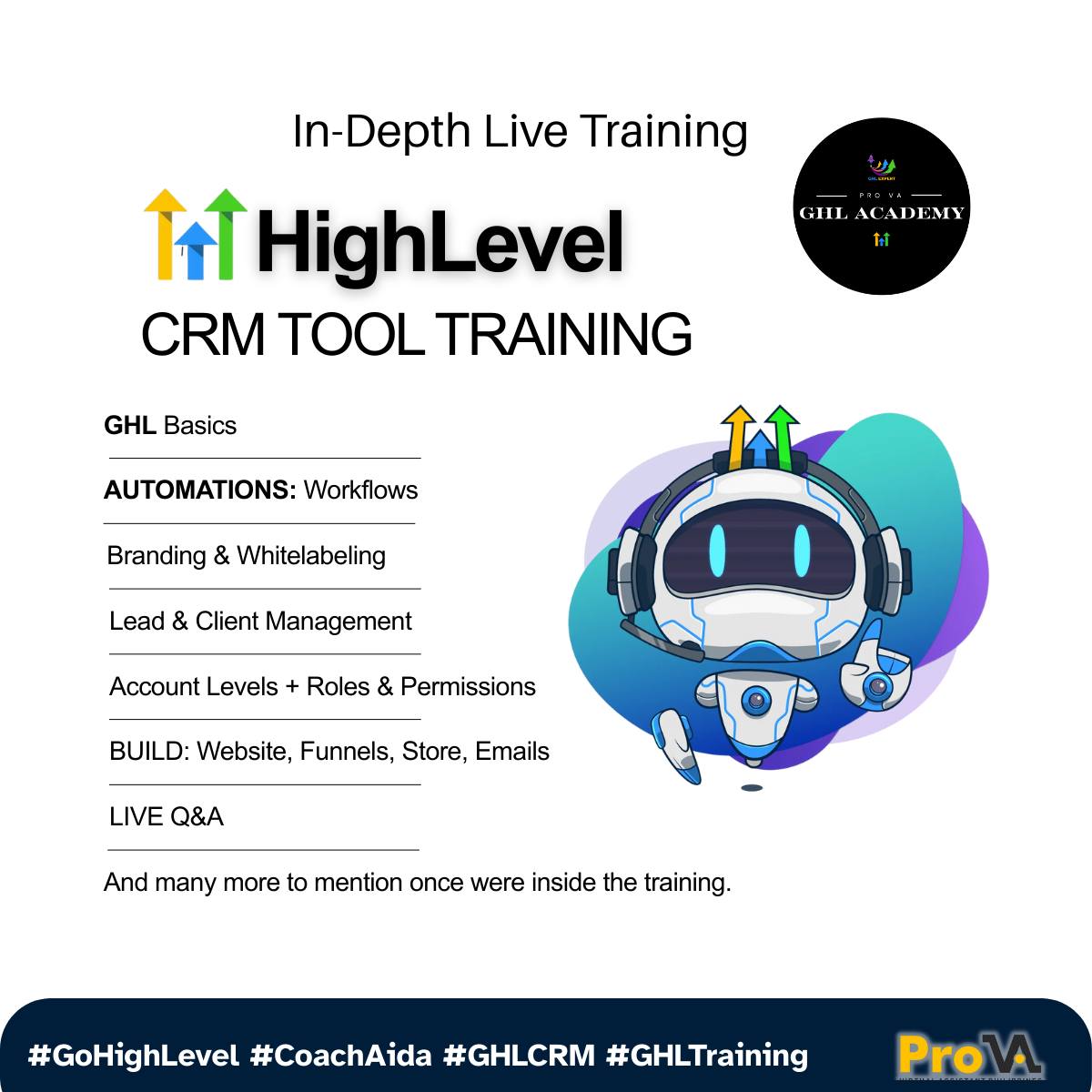 Prova GHL Academy Facebook ad