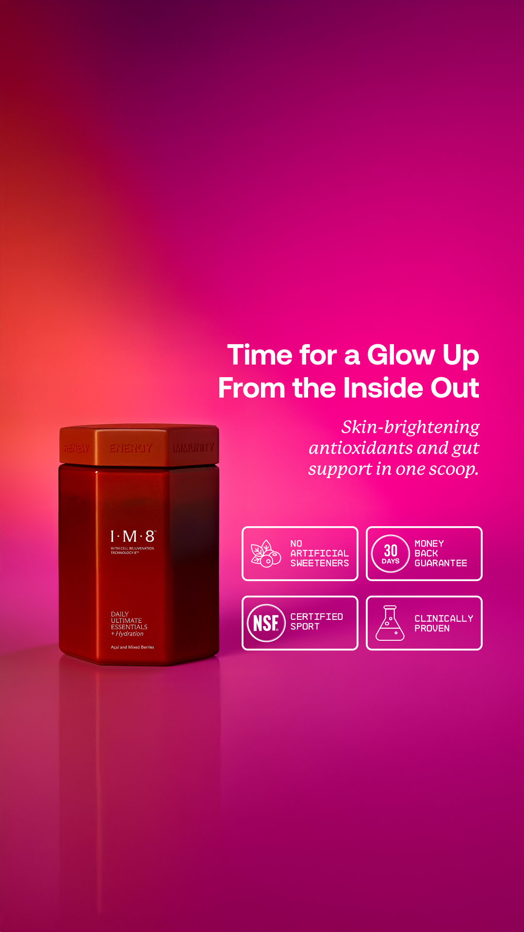 IM8 Health Global Facebook ad