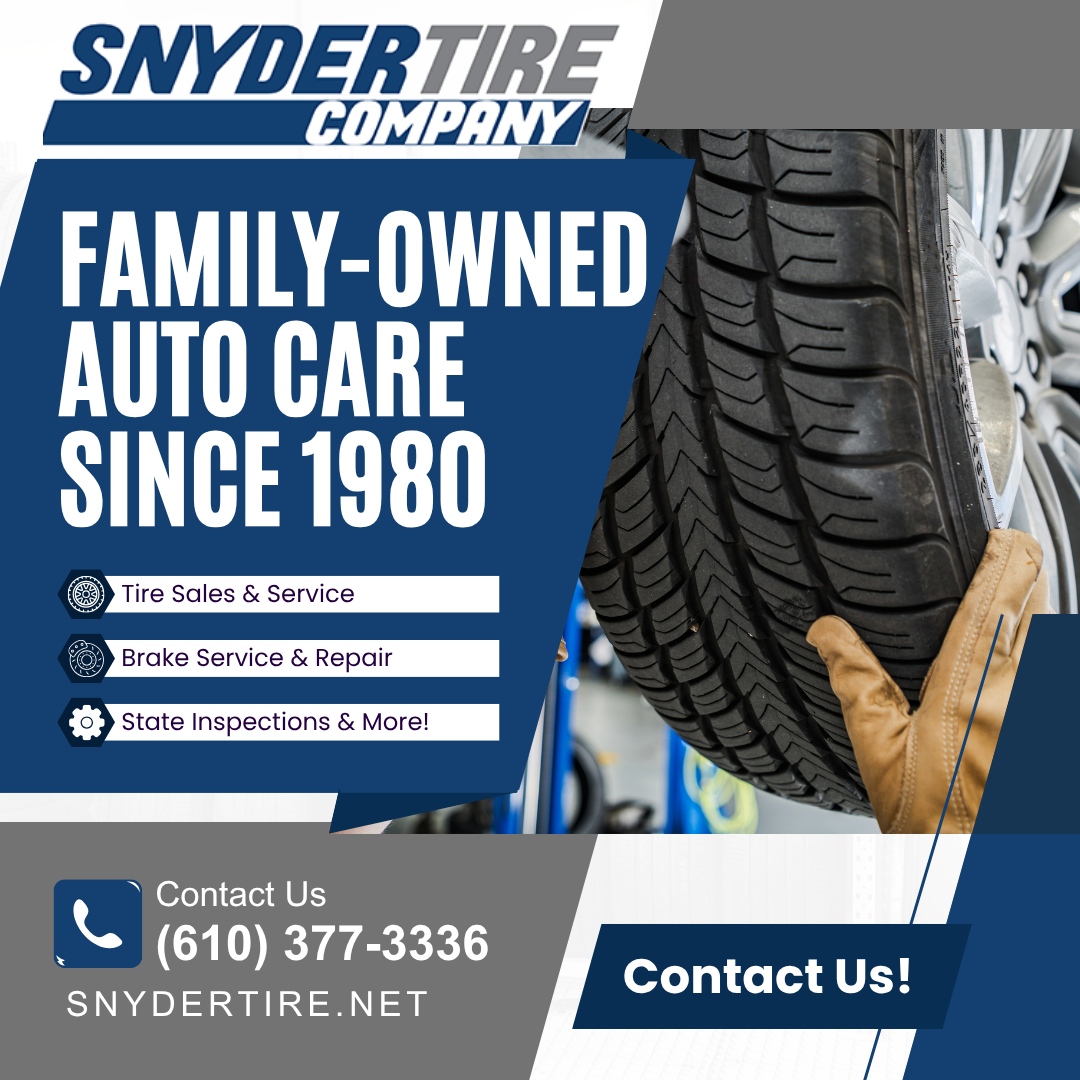 Snyder Tire Co. Facebook ad: Experience You Can Trust