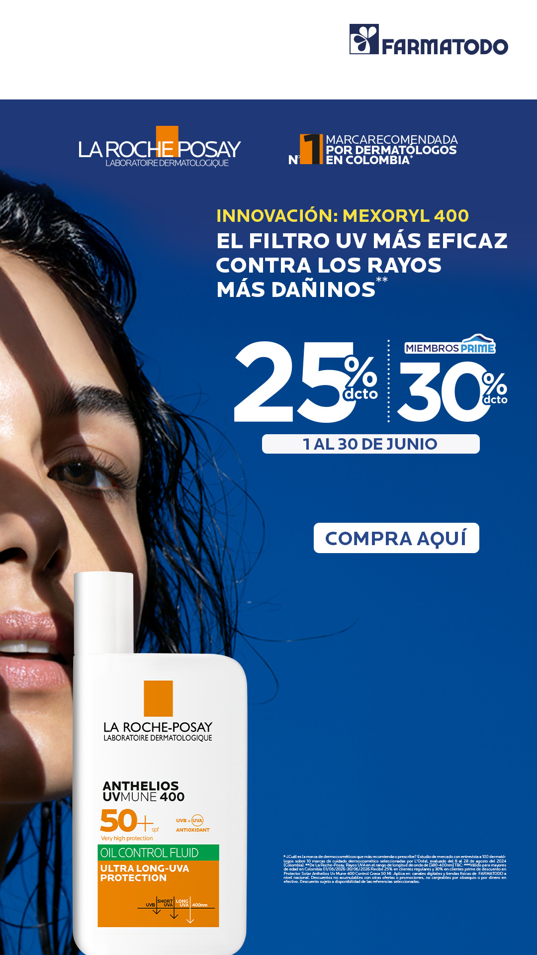 FARMATODO Colombia Facebook ad