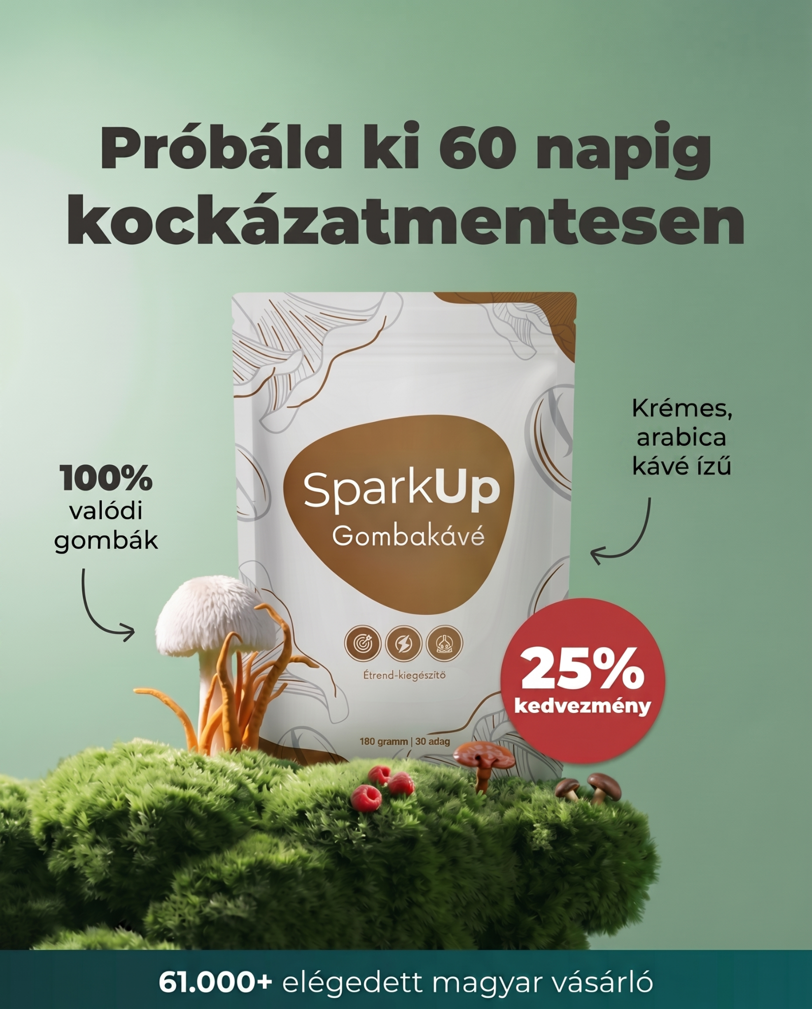 SparkUp Facebook ad