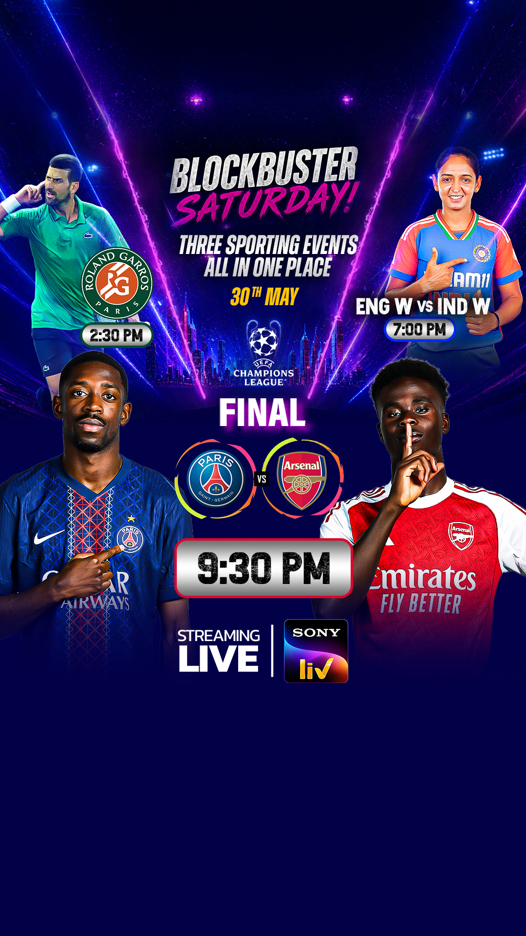 Sony LIV Facebook ad from May 28, 2026
