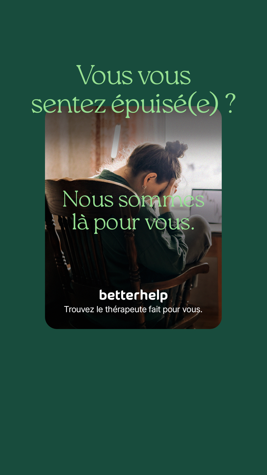 BetterHelp Facebook ad