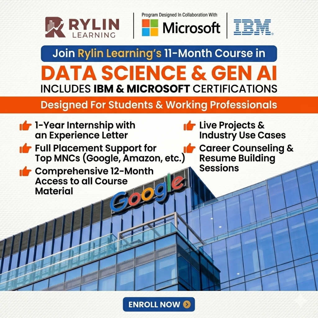 Rylin Academy of Data Analytics & Artificial Intelligence Facebook ad