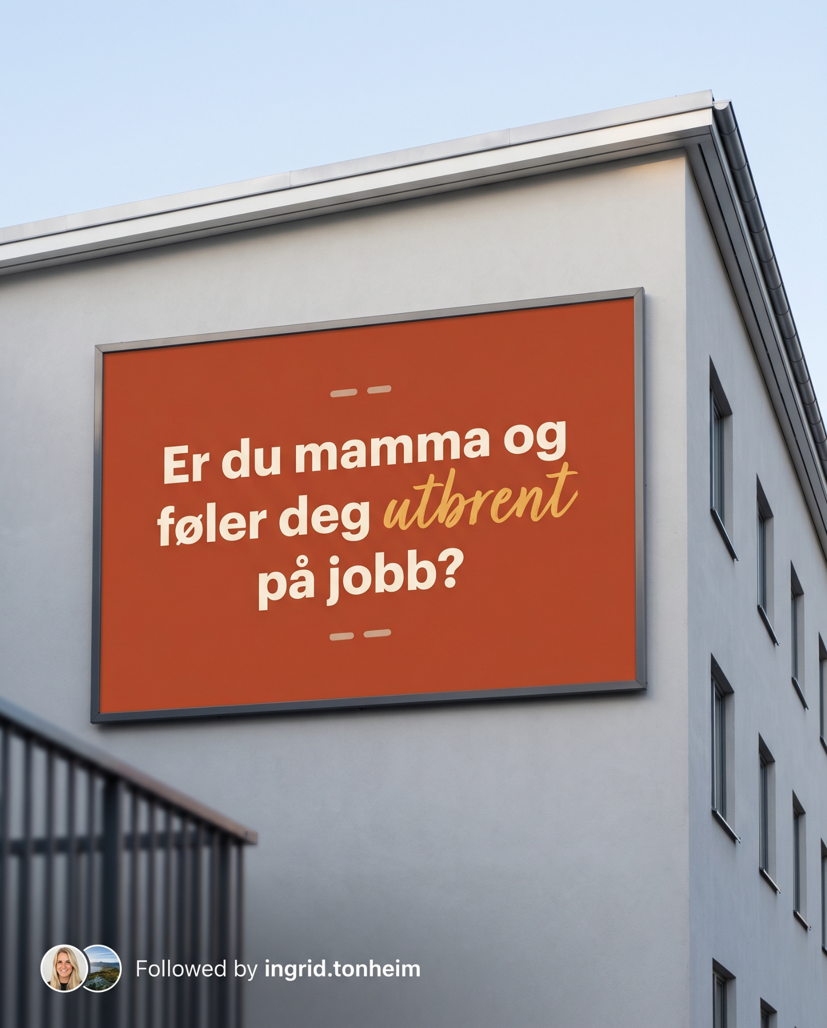 Ingrid Tonheim Facebook ad